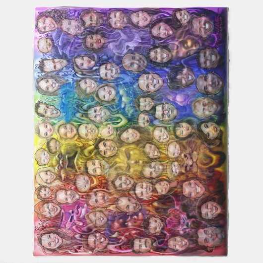 Interwoven Emotion Fleecedecke (Vorderseite)