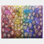 Interwoven Emotion Fleecedecke (Vorderseite (Horizontal))