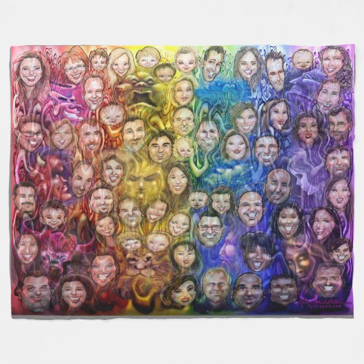 Interwoven Emotion Fleecedecke (Vorderseite (Horizontal))