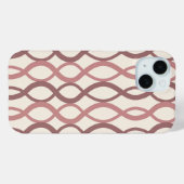Interwoven Geometrisches Muster Moderne Minimalist Case-Mate iPhone Hülle (Rückseite (Horizontal))