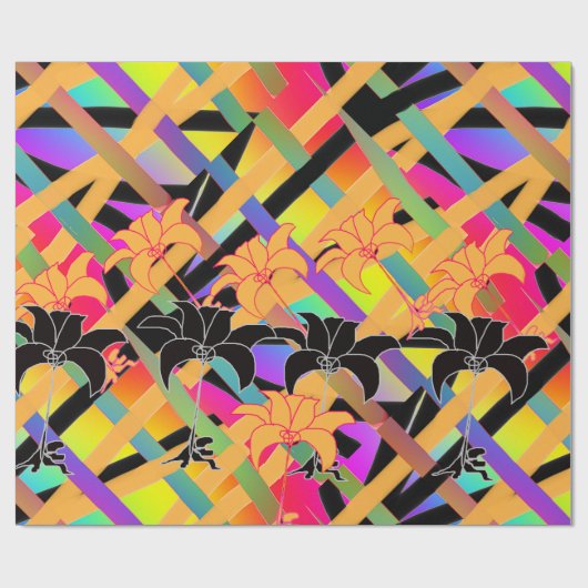 Interwoven Geschenkpapier (Flach)