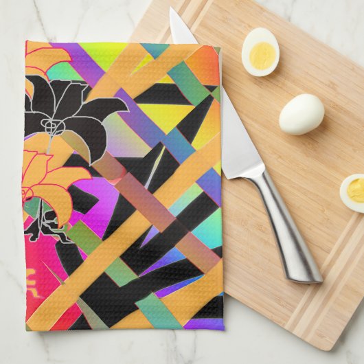 Interwoven Geschirrtuch (Viertel Falte)