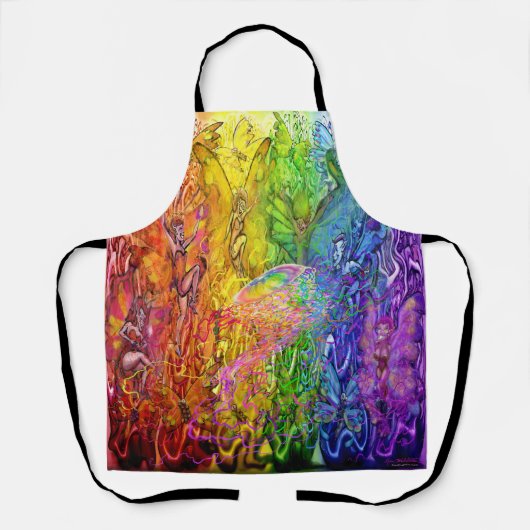 Interwoven Magic Rainbow Schürze (Vorderseite)