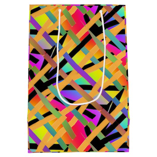 Interwoven Mittlere Geschenktüte (Rückseite)