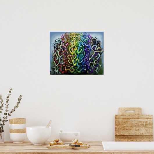 Interwoven Obsession Poster (Küche)