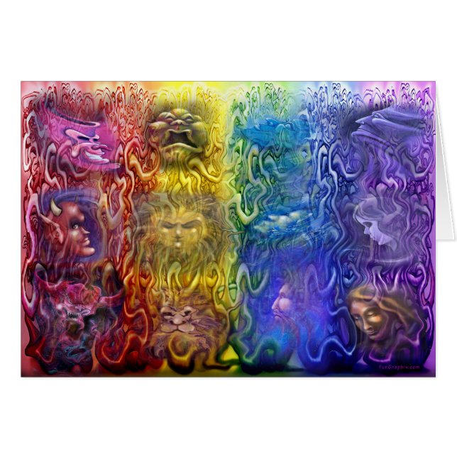 Interwoven Spektrum der Emotion (Vorderseite (Horizontal))