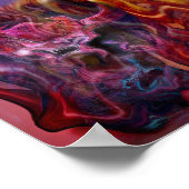 Interwoven Spektrum der Emotion Poster (Ecke)