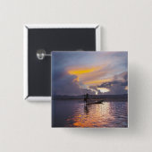 Intha Fischer-Bein Ruderboot mit Netz Button (Vorne & Hinten)