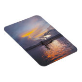 Intha Fischer-Bein Ruderboot mit Netz Magnet (Rechte Seite)