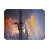 Intha Fischer-Bein Ruderboot mit Netz Magnet (Horizontal)