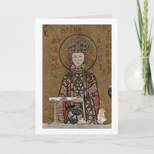 Inthronisierte Mary mit Christus durch Karte (Vorderseite)