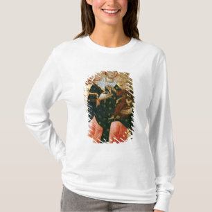 Inthronisiertes Madonna und Kind, c.1260 T-Shirt