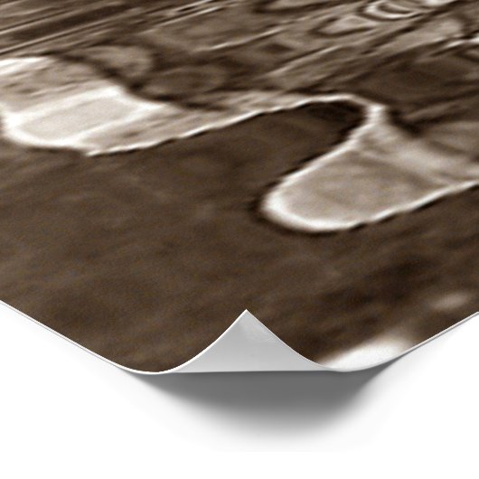 INTIMATE PORTRAIT OF THE TOUR DE FRANCE Reflektion Poster (Ecke)