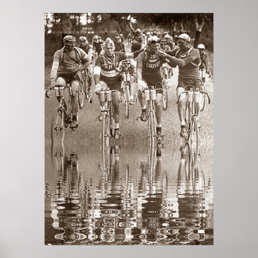 INTIMATE PORTRAIT OF THE TOUR DE FRANCE Reflektion Poster (Vorne)