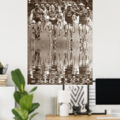 INTIMATE PORTRAIT OF THE TOUR DE FRANCE Reflektion Poster (Heimbüro)