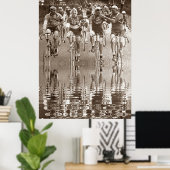 INTIMATE PORTRAIT OF THE TOUR DE FRANCE Reflektion Poster (Heimbüro)