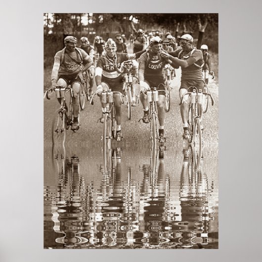 INTIMATE PORTRAIT OF THE TOUR DE FRANCE Reflektion Poster (Vorne)