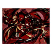 "Intimate Still Life with Incident", Glossy Poster (Vorderseite)