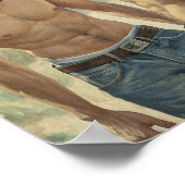 Intimate Stud Connection on the Coast Poster (Ecke)