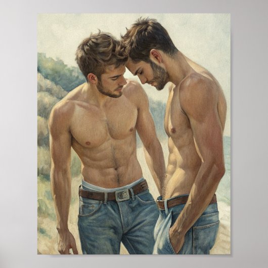 Intimate Stud Connection on the Coast Poster (Vorne)