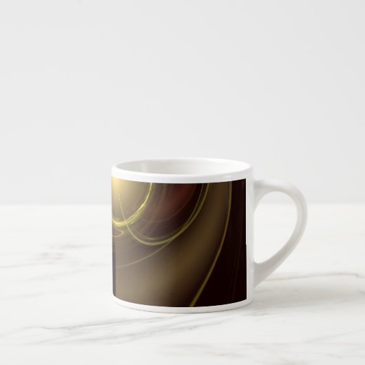 Intime Connection Abstrakt Art Espresso Tasse (Rechts)