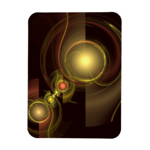 Intime Connection Abstrakt Art Premium Magazin Magnet