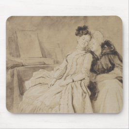 Intime Gespräche von Fragonard Mousepad