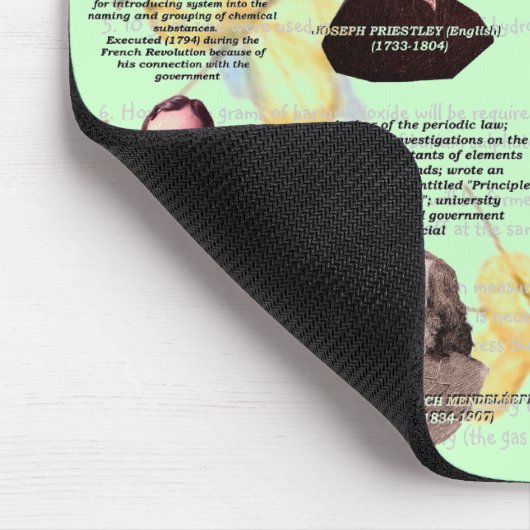 "Intime relation of Chemistry and Physics" Mousepad (Ecke)