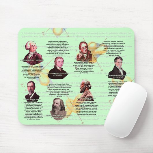 "Intime relation of Chemistry and Physics" Mousepad (Mit Mouse)