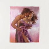 Intime Sitzung Wandteppich (Vorderseite)