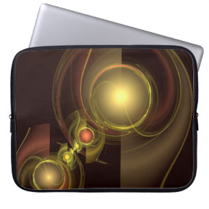 Intime Verbindung Abstrakt Art Laptop Schläfchen Laptopschutzhülle