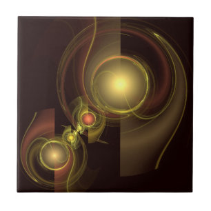 Intime Verbindung Abstrakt Art Tile Fliese