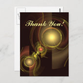 Intime Verbindung Danke Postkarte (Vorne/Hinten)