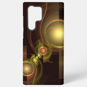 Intime Verbindung Golden Energy Abstrakte Kunst Samsung Galaxy Hülle