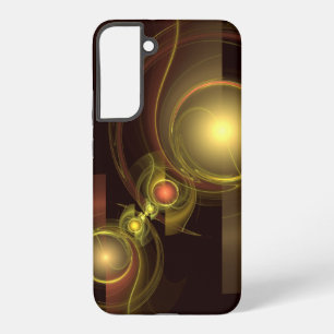 Intime Verbindung Golden Energy Abstrakte Kunst Samsung Galaxy Hülle