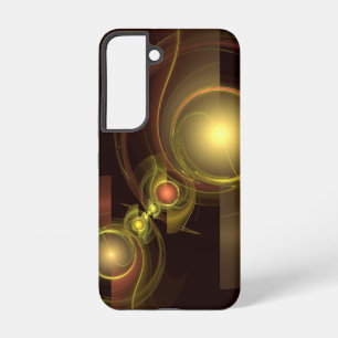 Intime Verbindung Golden Energy Abstrakte Kunst Samsung Galaxy Hülle