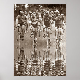 INTIMES PORTRAIT DER TOUR DE FRANCE Reflexion Poster