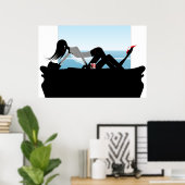 Intimität Poster (Heimbüro)