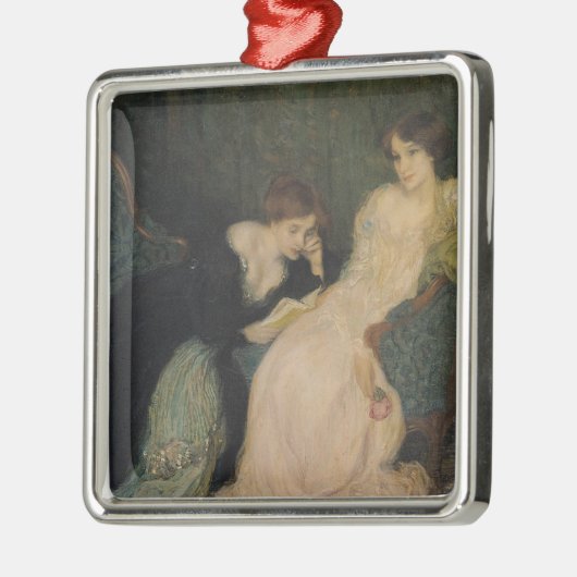 Intimität Silbernes Ornament (Links)