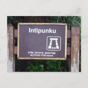 intipunku postkarte