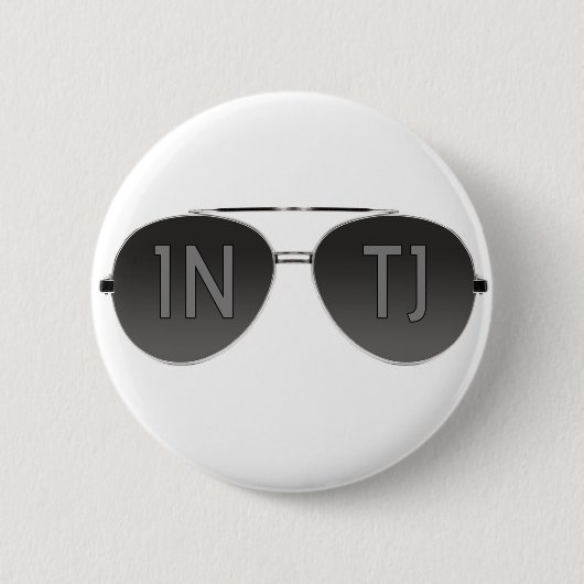 INTJ Flieger-Knopf Button (Vorderseite)