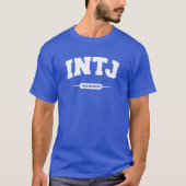 INTJ - Genie - Hochschulart T-Shirt (Vorderseite)
