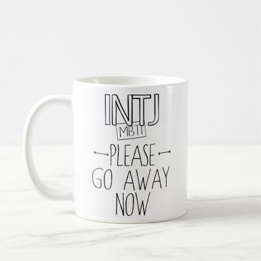 INTJ Genies Kaffeetasse (Links)