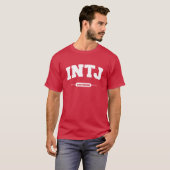 INTJ - Hochschulstil T-Shirt (Vorne ganz)