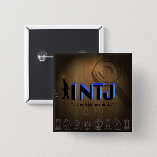 INTJ Knopf Button (Vorne & Hinten)