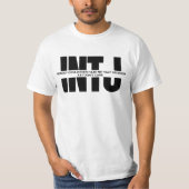 INTJ Mind Spaß Funny Sprichwort Minimalistisch INT T-Shirt (Vorderseite)
