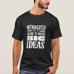 INTJ Persönlichkeit Schy Person Introvertierte Per T-Shirt