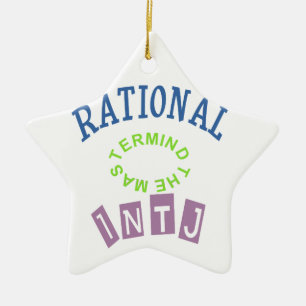 INTJ Rational-Persönlichkeit Keramik Ornament