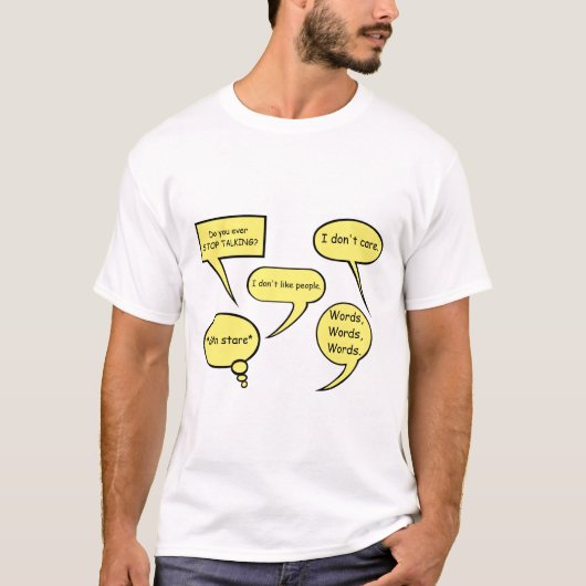 INTJ SPEECH-BUBBBLE T-Shirt (Vorderseite)