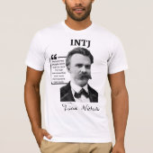 INTJ T - Shirt - Friedrich Nietzsche (Vorderseite)